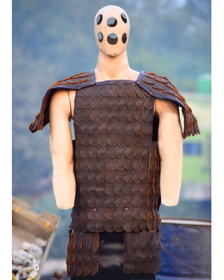 Leather Lamellar Armor With Tasset